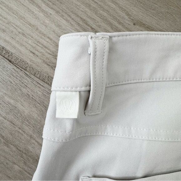 NEW Lululemon ABC Slim-Fit Pant 32" Warpstreme Raw Linen Size 34 - Picture 12 of 15